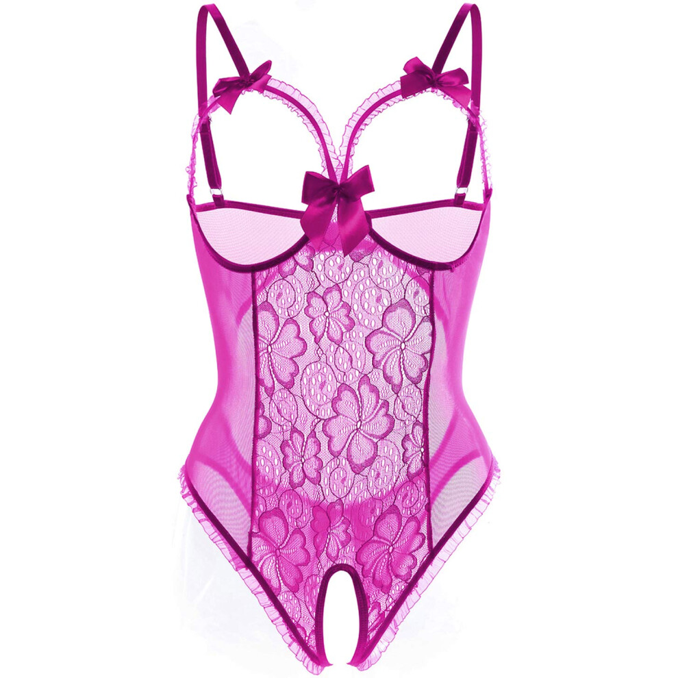 Lingerie pour femme, nuisette sexy en dentelle, une pi   ce