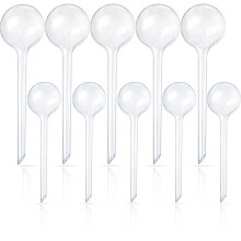Pynqdfu 10 Pcs Esferas de Rega Transparentes, Dispositivos Automáticos de Rega para Plantas
