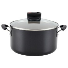 Farberware Smart Control neprilnav    hrniec/hrniec s pokrievkou, 6 litrov, cierny