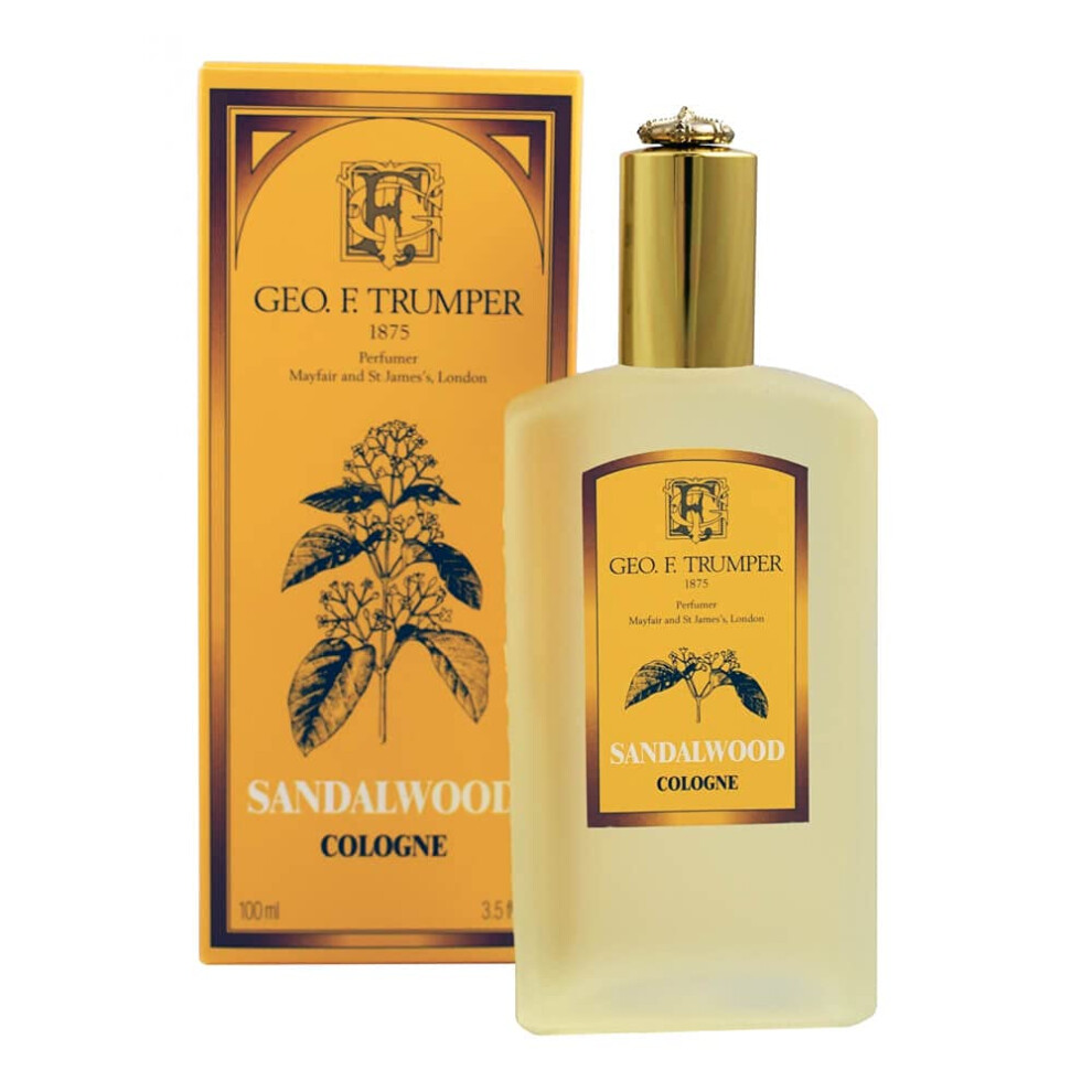 Geo F Trumper Geo F. Trumper Sandalwood Cologne 100 Ml Glass Atomizer Bottle