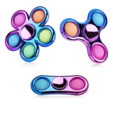 Jawhock 3 Pack Pop Fidget Spinner Ideal Stress Relief Toys Adult Stress Relief Spinner Relief Gift Bag Stuffed Return Gift Birthday Party Gift Classr