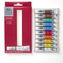 Winsor Newton Gouache Verfset 10 stuks 12ml 04oz tubes