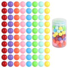 Witlans 80pcs Checker Checker Joc Bile de nlocuire 8 Culori 14mm Game acrilice Marbles for Marble Run Marbles Game Game Agravare Games Tradition