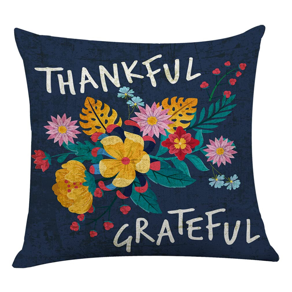 Littlefa Inspirerende Cadeaus Kleurrijke Retro Bloemen Sierkussenhoes Bloemenkussenhoes Decoratieve Kussensloop Woonkamer Slaapkamer Decoratie Voor Me-image
