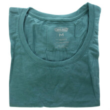 Bambu Scoop Tee - Tropical Teal Heather av Cariloha för kvinnor - 1 PC T -shirt (M)