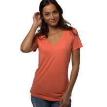 T-shirt con scollo a V in bamb? - Sunkissed Coral di Cariloha per donna - T-shirt da 1 pezzo (XS)