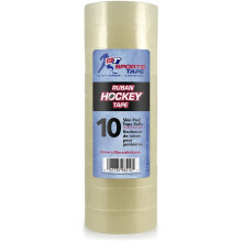 SportsTape Schienbeinschutzband, 24mm x 25m, Transparent, (10-Pack)