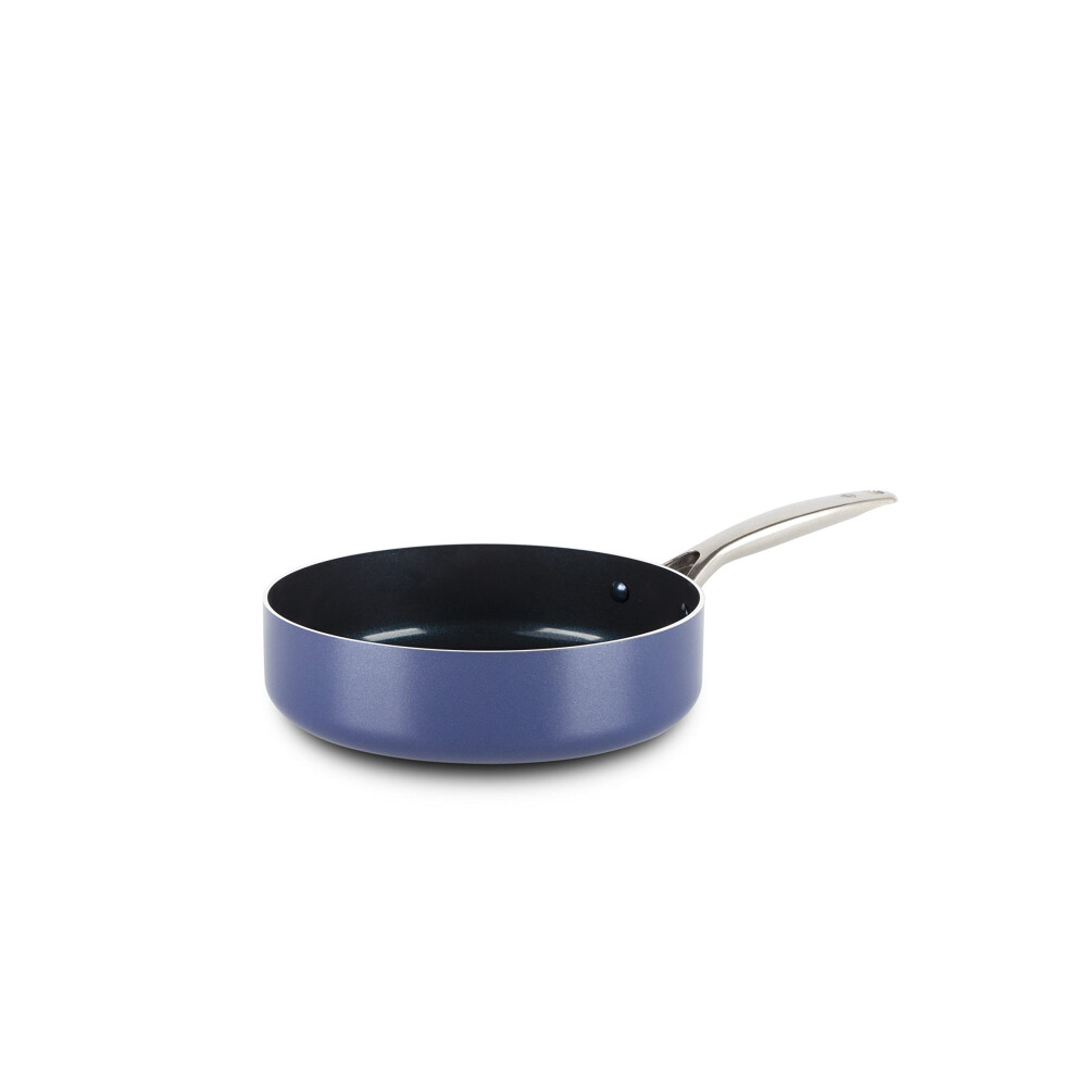 Blue Diamond Ceramic Non-stick Skillet Pan - Induction and Oven safe - 26 cm  Blue