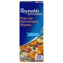 Arkusze papieru pergaminowego Reynolds Kitchens Pop-Up 10,7 x 13,75 cala 120 arkuszy