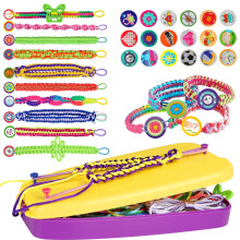 Kit per realizzare braccialetti dell'amicizia, giocattoli per bambine di 7, 8, 9, 10, 11 e 12 anni, idee regalo per compleanno per ragazze adoles