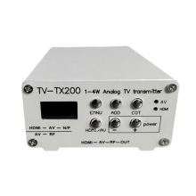 Analog TV Transmitter VHF/UHF Frequency Band Selectable Transmitter