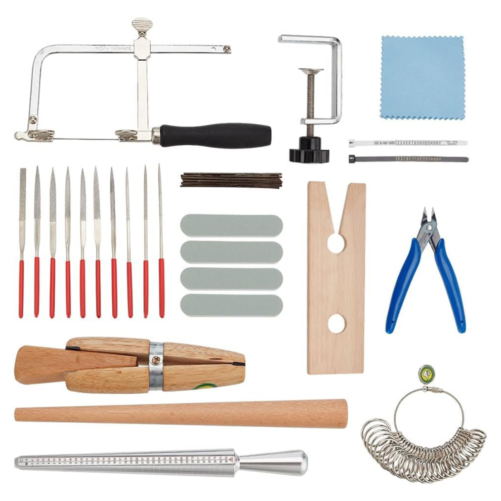Kit de fournitures pour la fabrication de bijoux avec accessoires et pinces à bijoux