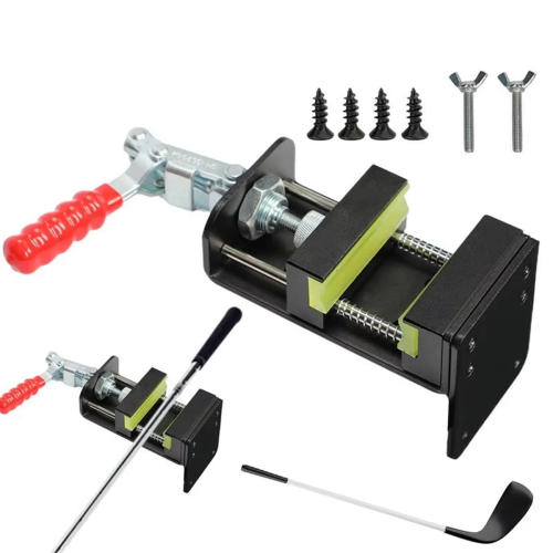 Golf Club Clamp Grip Replacement Tool Putter Swing Regrip Vise Tool A 1