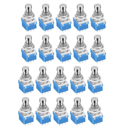 20PCS Momentary Guitar Effect Pedal 3PDT Footswitch 9 Pin Latching