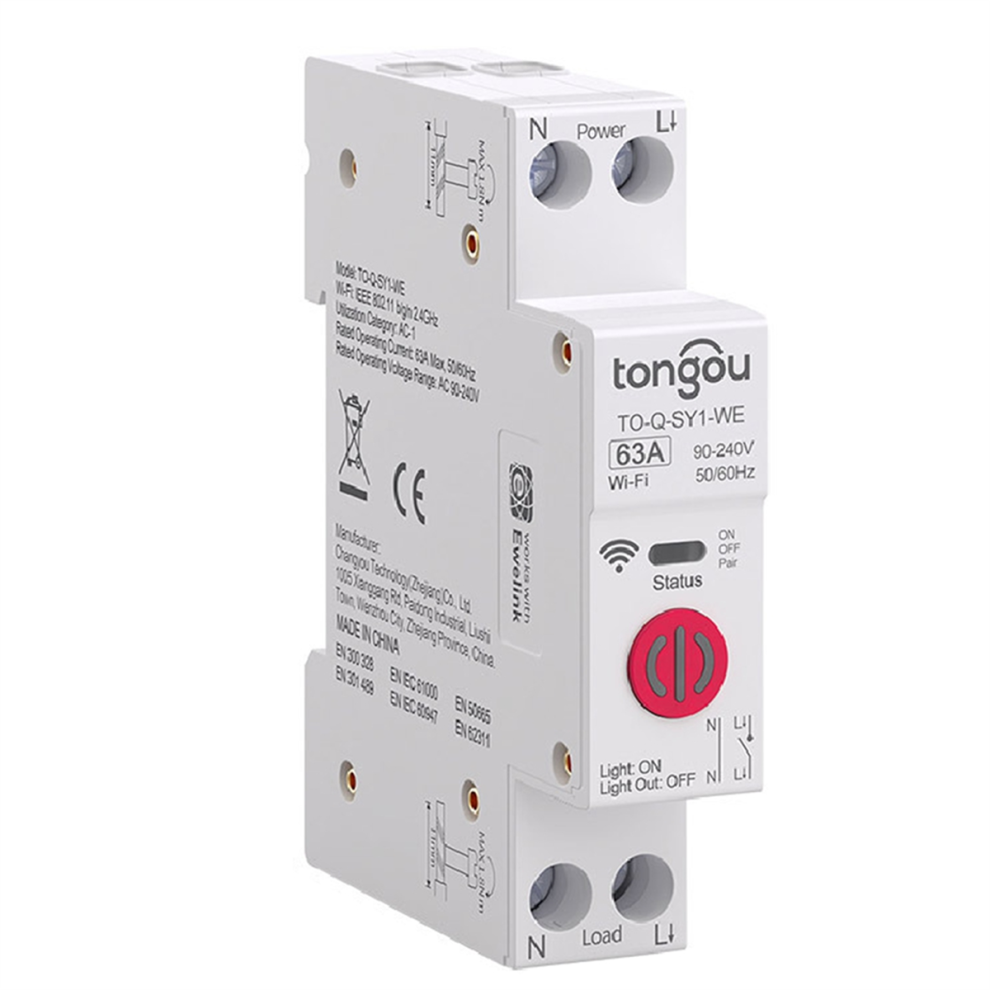 Interruttore Intelligente Wifi, Contatore Di Energia, Misuratore Di Kwh, Interruttore Automatico, A