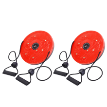 Disco de torção de cintura Twister Magnet Fitness Balance Board vermelho
