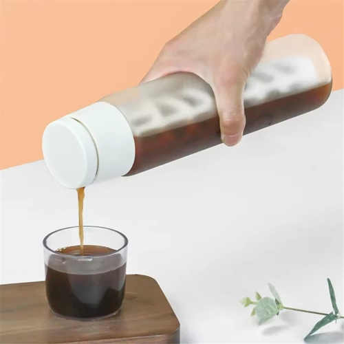 Cold Brew Coffee Maker with Frosted Glass, Built-in Filter 1