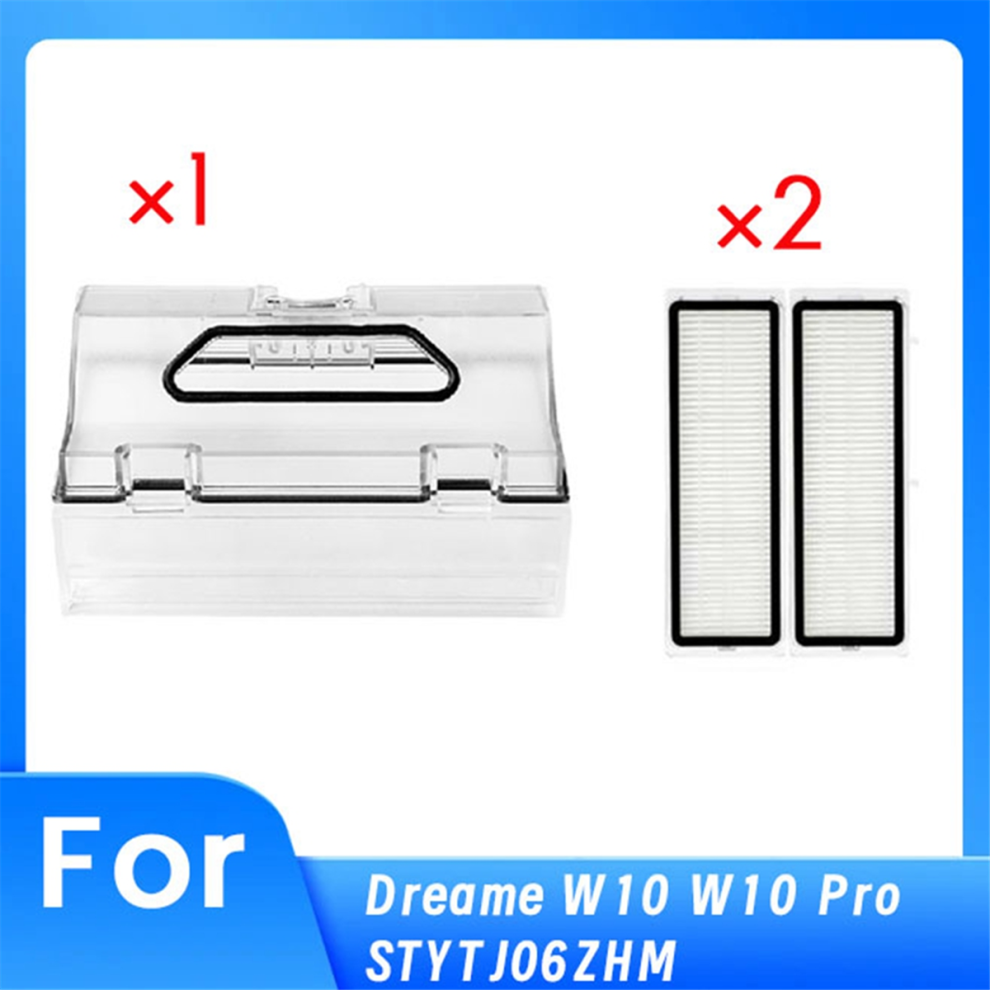 Caja De Polvo Con 2 Filtros Hepa Para Aspiradora Robot-image