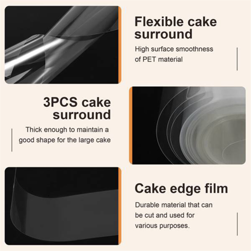 Baking Acetate Sheets, for Baking, Acetate Cake Collars, 2