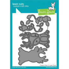 Pl?neklip Custom Craft Die-Cheery Deer -LF2699