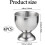 4PCS Egg Cups, Stainless Steel Egg Cup Holder Egg Storage Small Wine Glass Shape 2