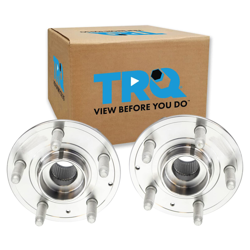 Trq Front Rear Wheel Hub Bearings Assembly Set Compatible With 2019-2020 Buick Envision 2016-2019 Cadillac Ats 2016-2020 Ct6 Cts Chevrolet Camaro 191213656662