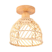 Modern Ceiling Light Bamboo Ceiling Lights Retro Ceiling Light Indoor Ceiling Lamp For Hallway Kitchen Living Room Bedroom