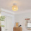 Retro Ceiling Lamp Light Hemp Rope Braided Ceiling Light Modern Indoor Ceiling Light White For Kitchen Hallway 3