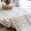 (Beige, 30x240cm) Macrame Table Runner With Tassels Hand Woven Cotton Table Runner Rustic Farmhouse Table Runner For Kitchen Dining Table 5