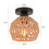 Retro Ceiling Lamp Light Hemp Rope Braided Ceiling Light Modern Indoor Ceiling Light For Kitchen Hallway 5