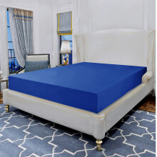 Elegant Comfort Luxurious Wrinkle Resistant 1500 Thread Count Egyptian Quality 1-Piece Fitted Sheet All Around Elastic -Deep Pocket- Ultra Soft Bottom