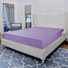 Elegant Comfort Luxurious Wrinkle Resistant 1500 Thread Count Egyptian Quality 1-Piece Fitted Sheet All Around Elastic -Deep Pocket- Ultra Soft Bottom