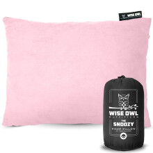 Wise Owl Outfitters Campingkudde - Memory Foam Resekudde fr flygplan Sova Vandring Backpacking & utomhusbruk - Liten och brbar fr vuxna Billg