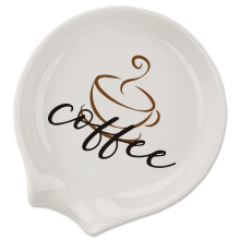Kaffeskerest indgraveret S?d t?llerskeholder Funny Farmhouse Bar Coffee Station Bord Tilbeh?r D?cor Gave til kaffeelskere K?reste Hustru Mand Jub