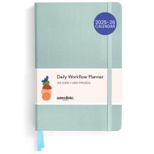 Anecdote 2025 Planificator: Un lunar Weekly & Daily Planner 2025-2026 pentru planificarea succesului dvs. - A5 Size Hardcover ncepe oricnd ?i a