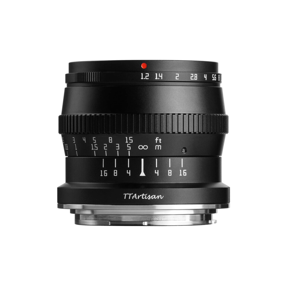 Ttartisan 50Mm F1.2 Aps-C Manual Focus Lens Mft Olympus/Lumix Mount Cameras M43 Like Epm1 Epm2 Epl1 Epl2 Epl3 Epl5 Epl6 Epl7 Epl8 Epl9 E-P1 6973251730313