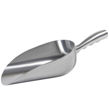 Cast Aluminium Utility Scoop - 58 oz. - Rundbundet isske til multi-form?l med fingerrilleh?ndtag (58 oz.)