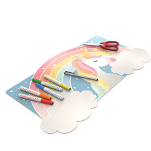 Tappetino da scrivania per bambini Uncommon Desks - per compiti scolastici, arti e mestieri - Divertente tappetino per computer e mouse - Coprita
