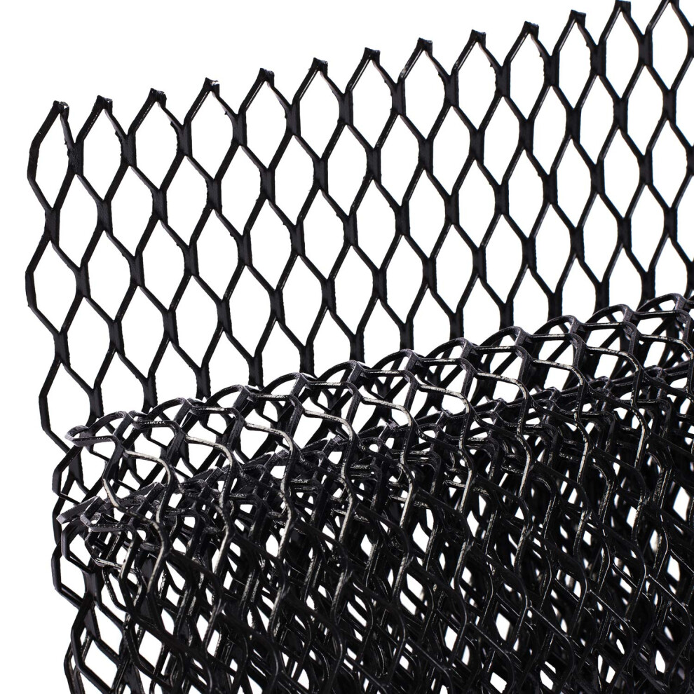 Aggauto Universal 40X13 Car Grill Mesh - Aluminum Alloy Automotive Grille Insert Bumper 11X25mm Hexagon Hole One Of The Most Multifunctional Shape Gr 619988751288