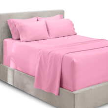 Hearth & Harbor Extra Deep Pocket Sheets - Fits Mattress 18-24 Inches Deep - Extra Deep Pocket Split King Size Sheets Sets - 7 Piece Split King Size S