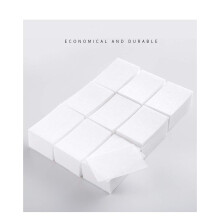 Outils de dissolvant de vernis à ongles 540 PCS Lingettes sans peluche Coton Pads Dissolvant PA-002