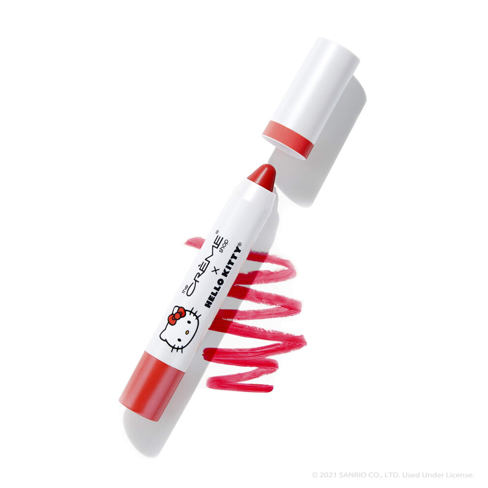 Shop-Can By Shop-Vac The Crme Shop X Hello Kitty Hello Lippy Moisturizing Tinted Lip Balm Strawberry Sweetheart