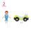 Brio Prin?esa Disney Belle & Wagon 4