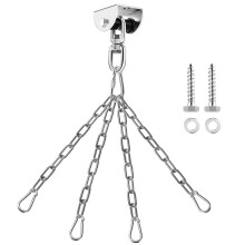 Staffe per ganci per sacco pesante Eapele per trave di legno, fornite con sacco pesante S