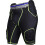 Exxact Sports Touchdown 5-Pad Νεανικό Κολάν Ποδόσφαιρου - Μαύρο Compression Shorts με Θέση Στήριξης 1