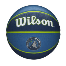 WILSON NBA Team Tribute Basketball - Size 7 - 29.5 Minnesota Timberwolves