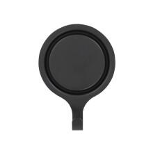 Haute Decor Atrage?i umera?ul cu coroane magnetice fara ciupire (negru mat) pentru u?i ?i suprafe?e metalice - ?ine?i semne de decora?iuni ?i mul