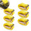 6 Pack E-Track Cintas de Ratchet 2" x 16' x 4,400 lbs para Carga em Trailers e Vans 1