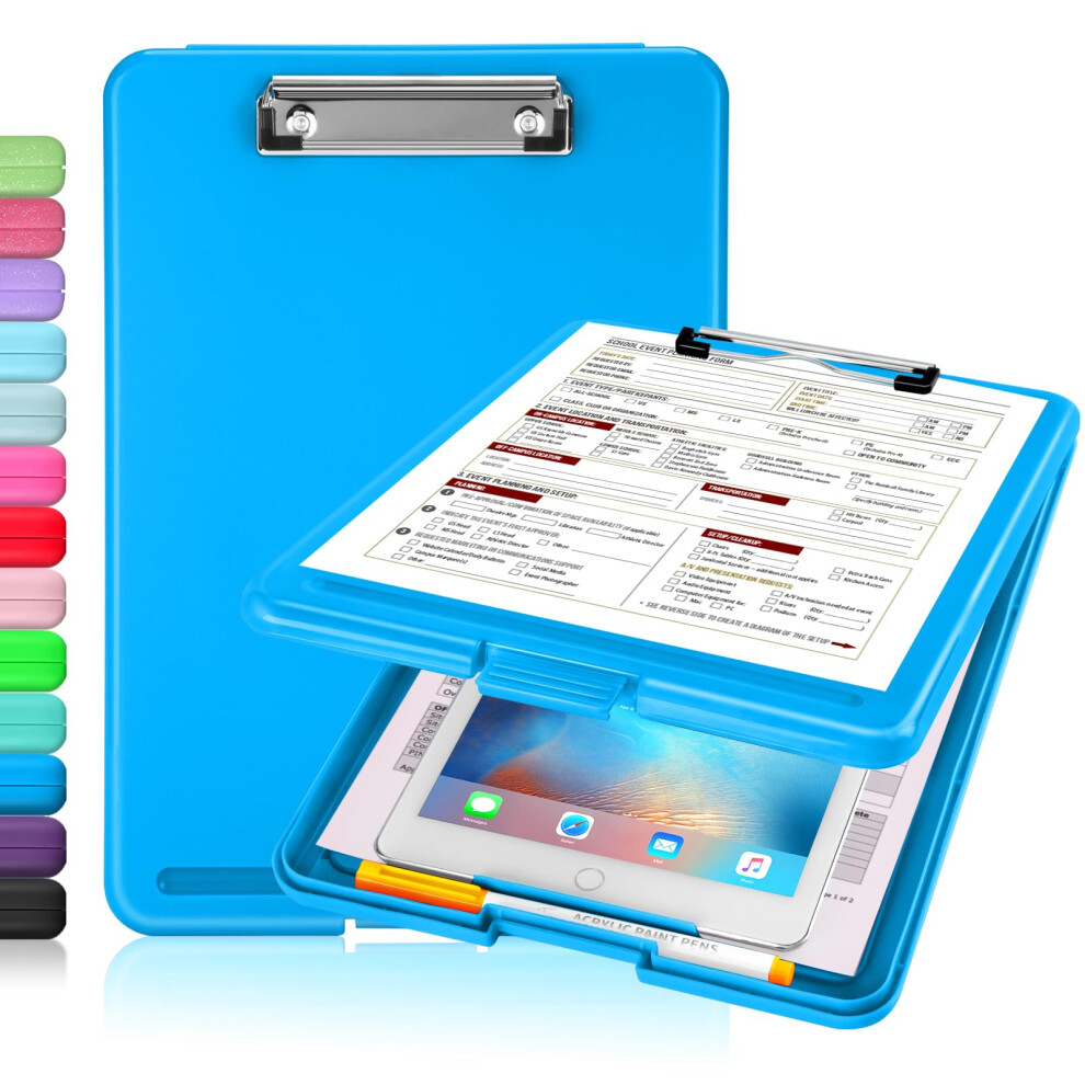 Portablocco Sooez Con Contenitore Portablocco In Plastica Con Clip A Basso Profilo Portablocco Per Infermieristica Resistente Portablocco Pieghev