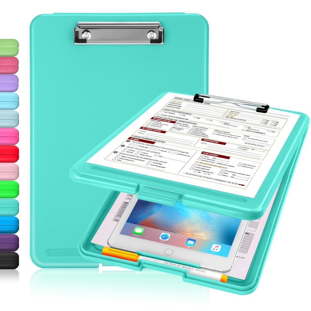 Portablocco Sooez Con Contenitore Portablocco In Plastica Con Clip A Basso Profilo Portablocco Per Infermieristica Resistente Portablocco Pieghev